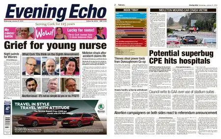 Evening Echo – January 31, 2018