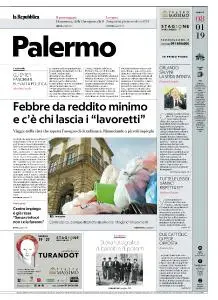 la Repubblica Palermo - 8 Gennaio 2019