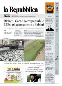 la Repubblica - 30 Gennaio 2019