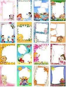 Frame - the collection of the children's frames 4