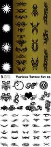 Vectors - Various Tattoo Set 23