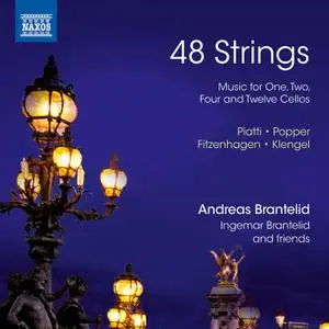 Andreas Brantelid - 48 Strings - Music for 1, 2, 4 & 12 Cellos (2022) [Official Digital Download 24/192]