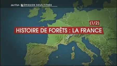 (Arte) Le dessous des cartes : Histoire de forêts (1sur2), la France (2012)