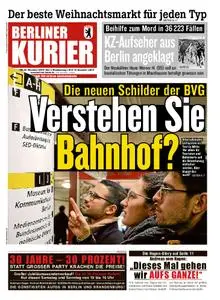 Berliner Kurier – 24. November 2018