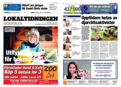 Lokaltidningen Österlen – 28 april 2018