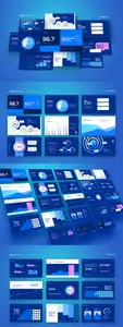 Cd Chart Collection Templates for Presentation B58DM6G