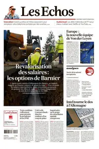 Les Echos du Mercredi 18 Septembre 2024