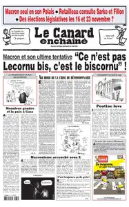 Le Canard enchaîné - 8 Octobre 2025
