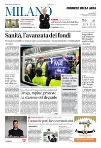 Corriere della Sera Milano - 12 Ottobre 2025