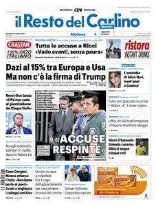 Il Resto del Carlino Modena - 24 Luglio 2025