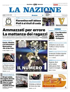 La Nazione Arezzo - 3 Novembre 2025