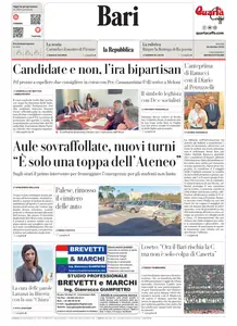 la Repubblica Bari - 28 Ottobre 2025