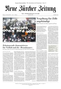 Neue Zürcher Zeitung International - 3 Februar 2025