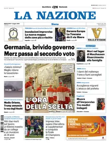 La Nazione Siena - 7 Maggio 2025