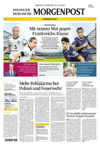 Solinger und Bergische Morgenpost - 19 Juli 2025