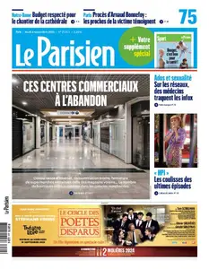 Le Parisien du Jeudi 4 Septembre 2025