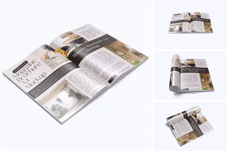 EE - Magazine Brochure A4 Mockup GNQ94HG