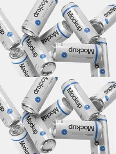 Soda Can Branding Mockup BWS5LSC