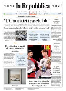 la Repubblica - 14 Ottobre 2024