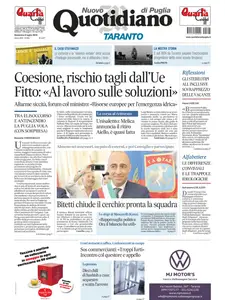 Quotidiano di Puglia Taranto - 6 Luglio 2025