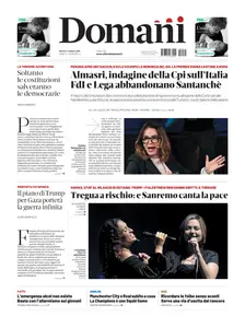 Domani - 11 Febbraio 2025