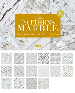 EE - White Marble Stone Patterns FN4RVQT