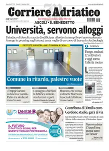 Corriere Adriatico Ascoli - 3 Ottobre 2024