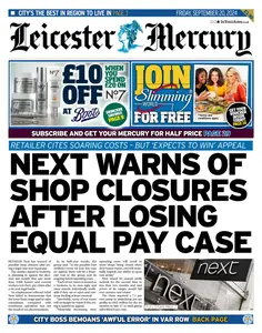 Leicester Mercury - 20 September 2024