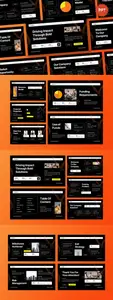 Black Yellow Bold Pitch Deck PPT DWV2V9S