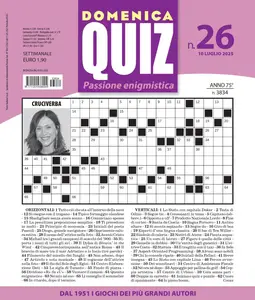 Domenica Quiz N.3834 - 10 Luglio 2025