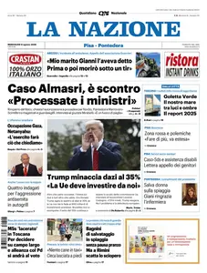 La Nazione Pisa Pontedera - 6 Agosto 2025