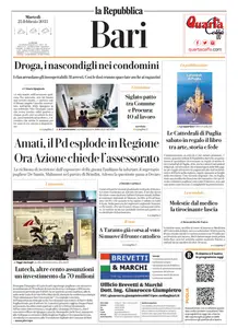 la Repubblica Bari - 25 Febbraio 2025