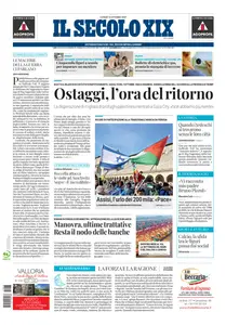 Il Secolo XIX Imperia - 13 Ottobre 2025