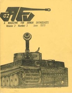 AFV-G2: A Magazine For Armor Enthusiasts Vol.2 No.3 (1970-06)