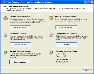 SUPER AntiSpyware Professional 4.15.1000 Lifetime Subscription