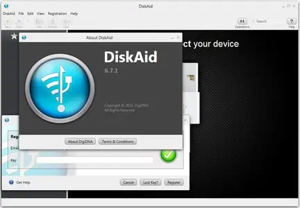 DigiDNA DiskAid 6.7.1 (Win/Mac)