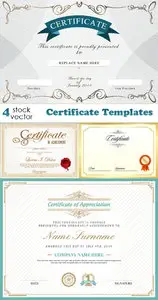 Vectors - Certificate Templates