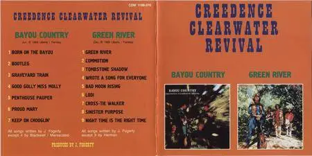 Creedence Clearwater Revival: Collection. 6 Albums on 3 CD (1969 - 1972)