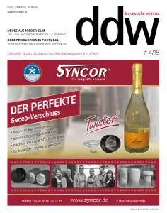 Der Deutsche Weinbau - Nr.4 2018