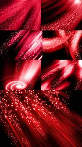 Red Stardust Textures JPG Files