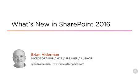 What's New in SharePoint 2016