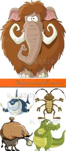 Cartoon animals vector 5