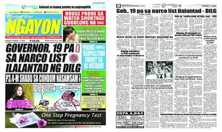 Pilipino Star Ngayon – Marso 17, 2019