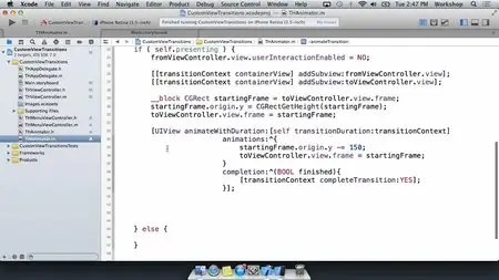 Teamtreehouse - Custom UIViewController Transitions in iOS 7 with Amit Bijlani