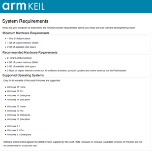 Keil MDK-ARM 5.37 with DFP (build 20221505)