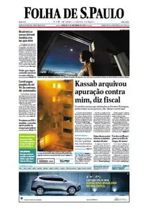 Jornal Folha de São Paulo - 9 de novembro de 2013 - Sábado