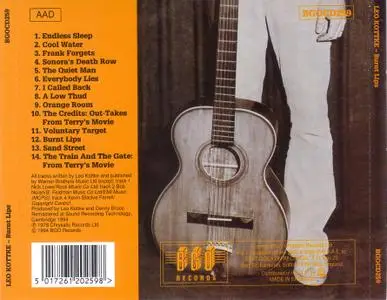 Leo Kottke - Burnt Lips (1978) {Chrysalis--BGO Records BGOCD259 rel 1994}