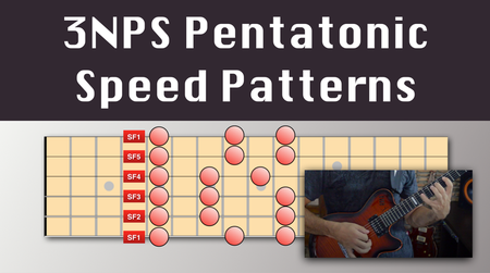 Effective Music Practice - 3NPS Pentatonic Speed Patterns