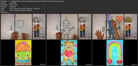 Drawing & Painting For Beginners: Hearts, Love, & Friendship