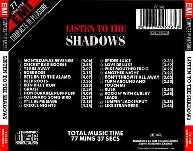 The Shadows – Listen To The Shadows (1989)(EMI/MFP)